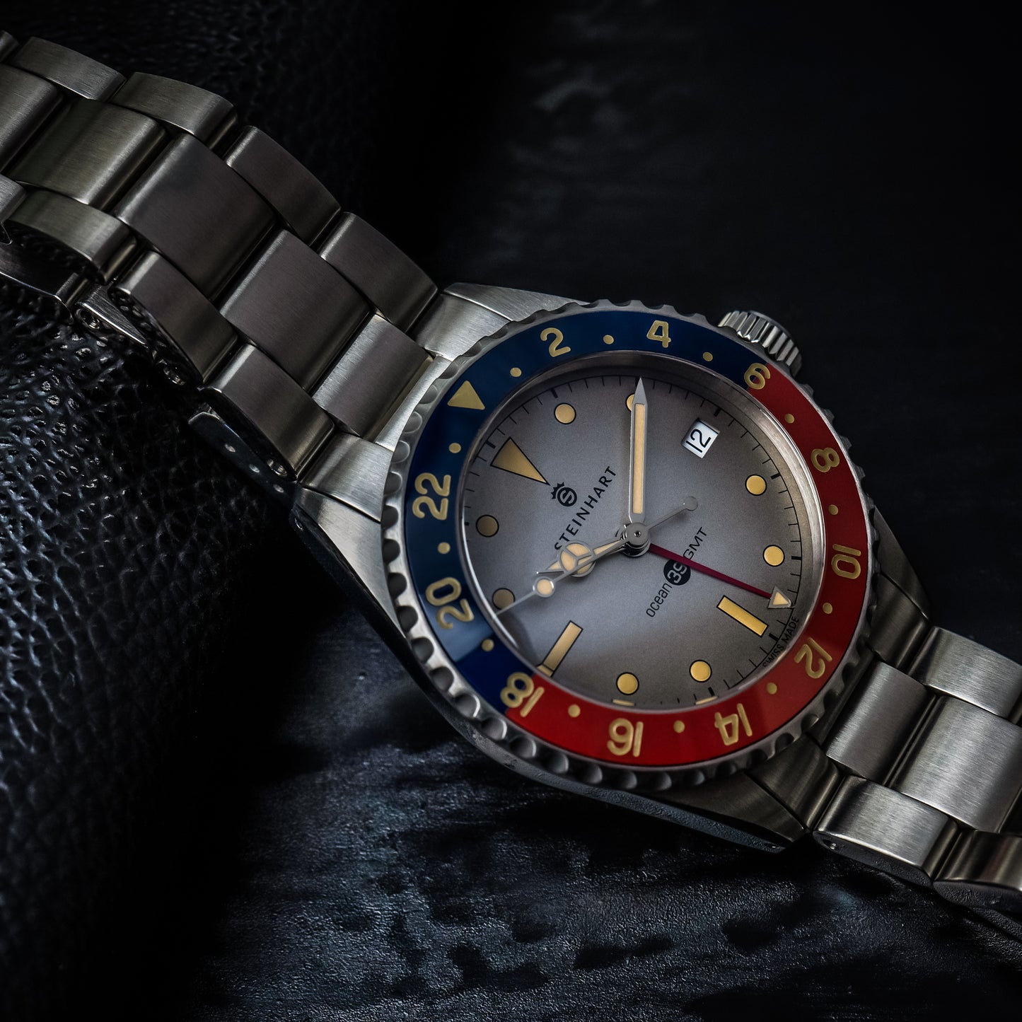 Ocean 39 vintage GMT Premium blue red Ceramik special OLKO edition "exclusively only here available"