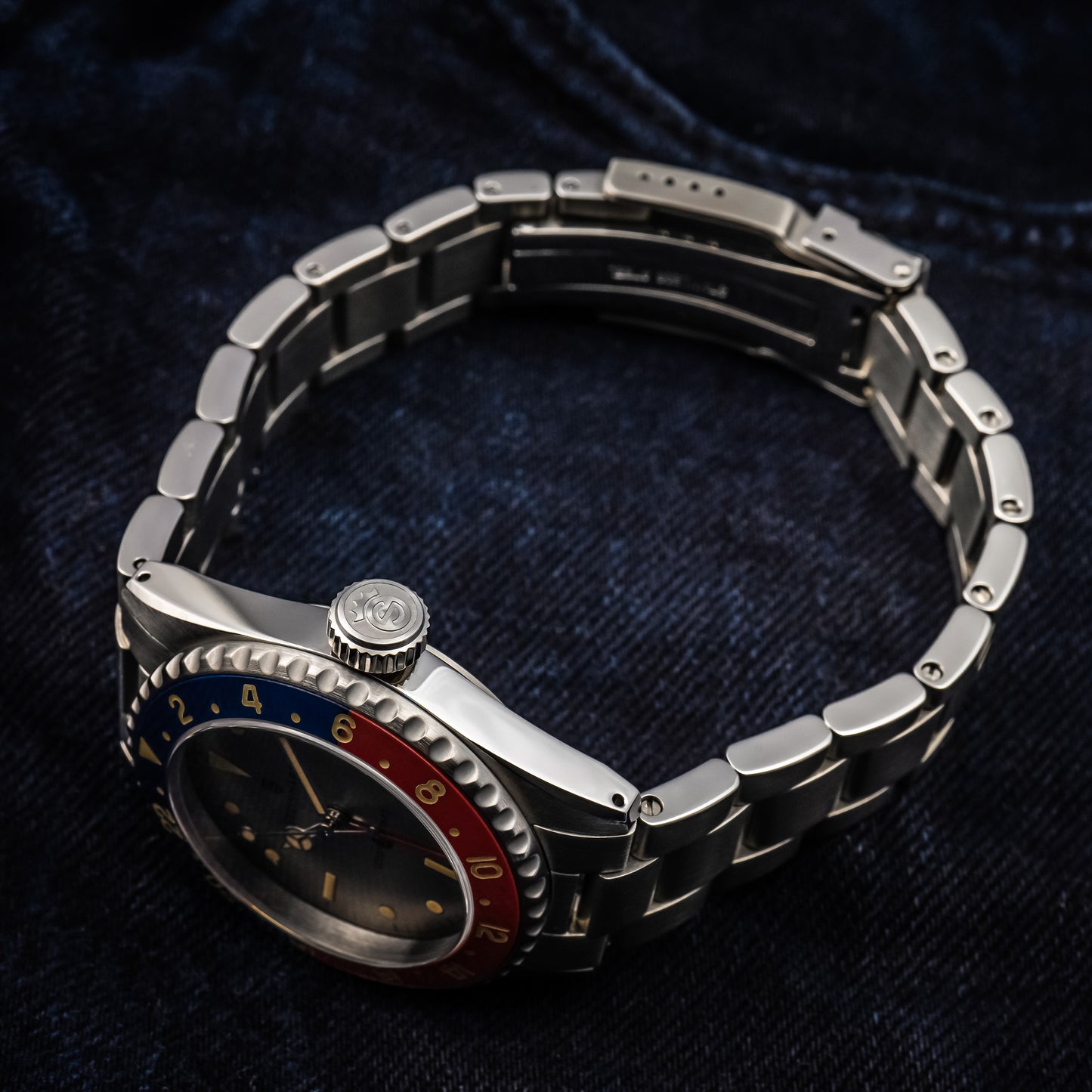 Ocean 39 vintage GMT Premium blue red Ceramik special OLKO edition "exclusively only here available"