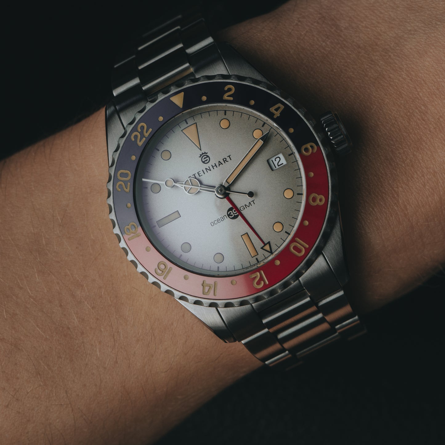 Ocean 39 vintage GMT Premium blue red Ceramik special OLKO edition "exclusively only here available"