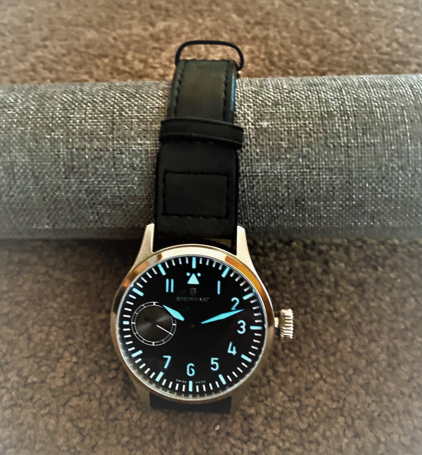 Nav B-Uhr 47 ST1 Premium SILVER