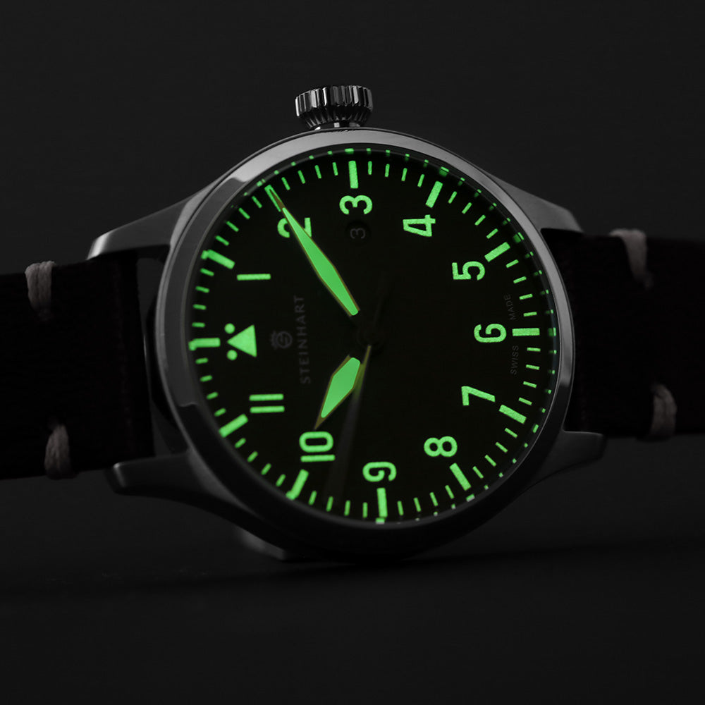 Nav B-Uhr 42 Brown A-Type special "OLKO edition" only here available !!!