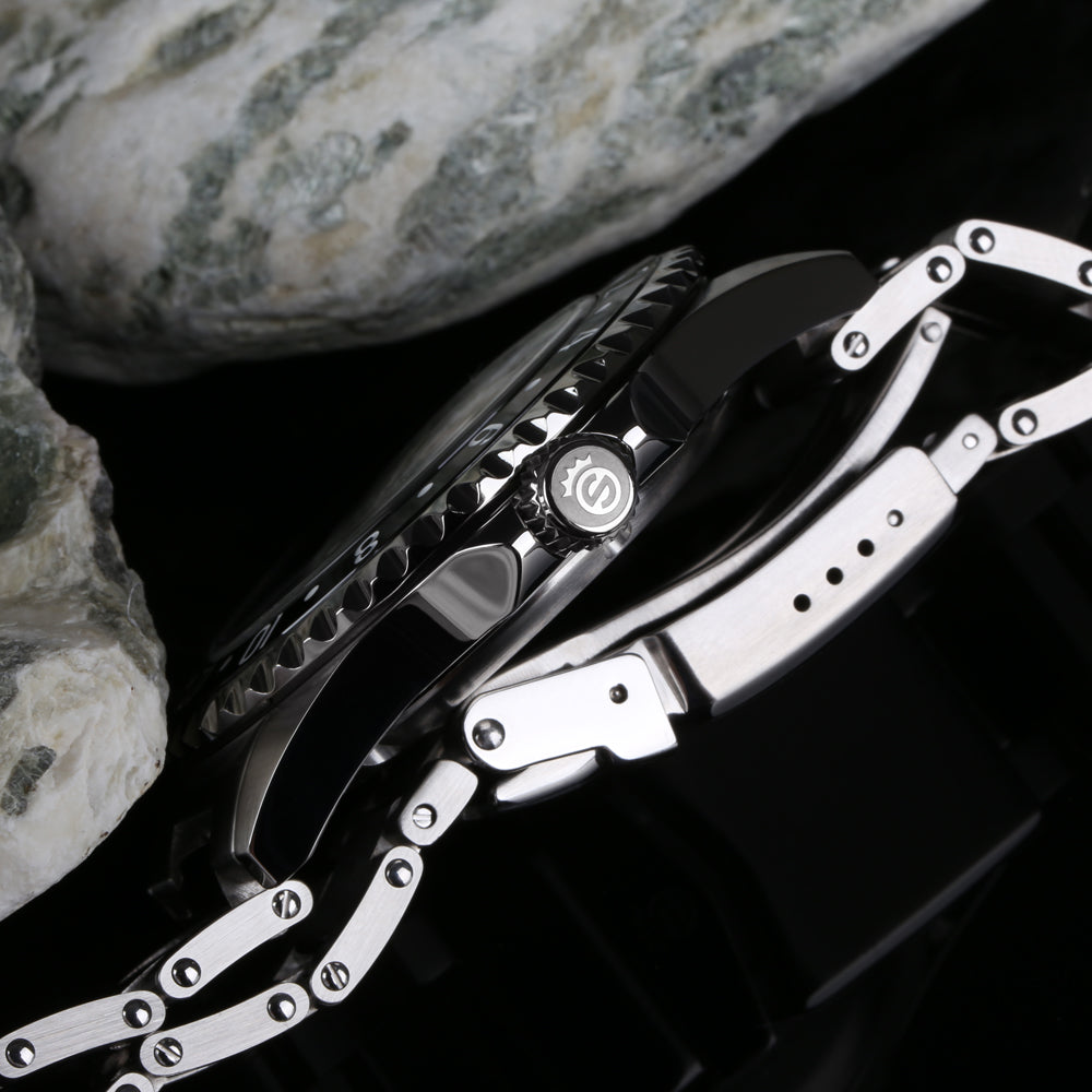 Ocean 3 GMT Black ceramic
