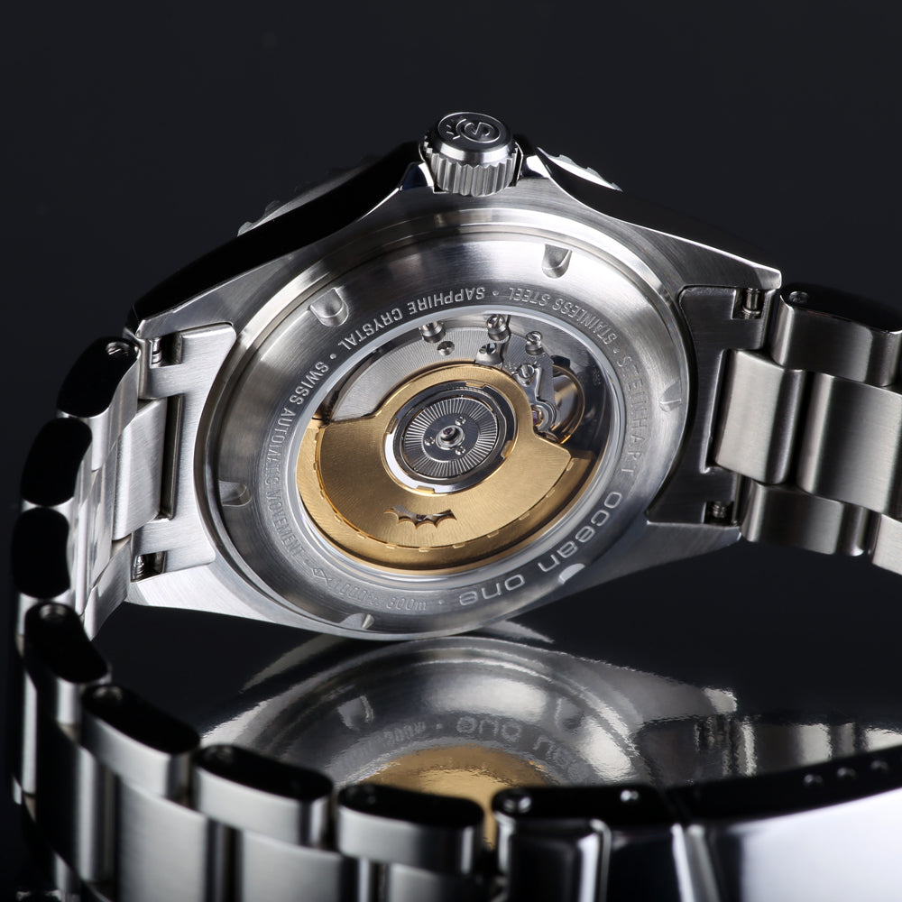 OCEAN 1 GMT PREMIUM BLUE CERAMIC - LIMITED exclusively only here available