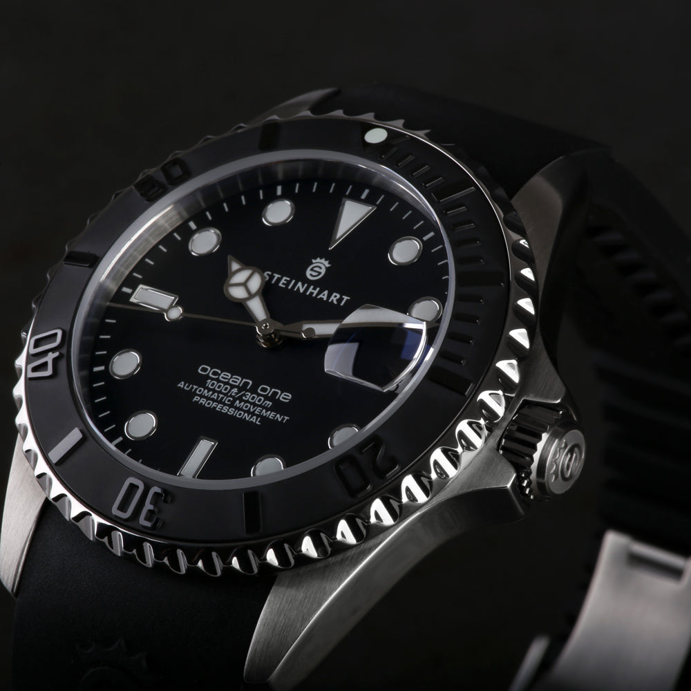 Ocean one 39 black ceramic for gnomon sales