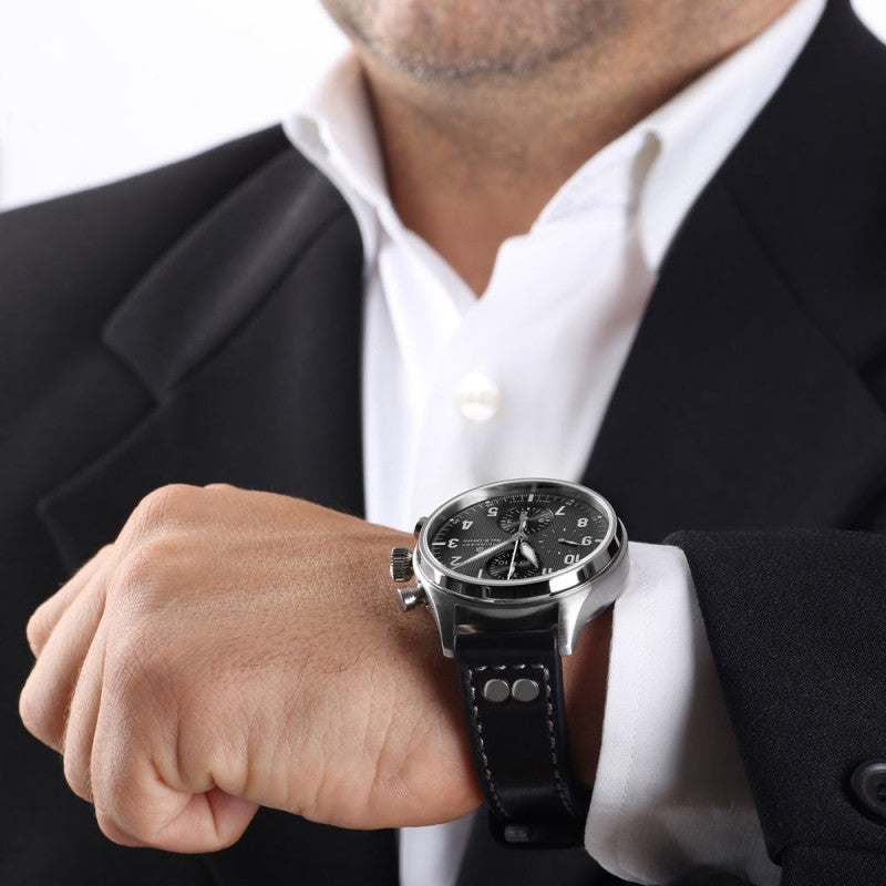 NAV.B-CHRONO 42 CLASSIC A-TYPE BLACK