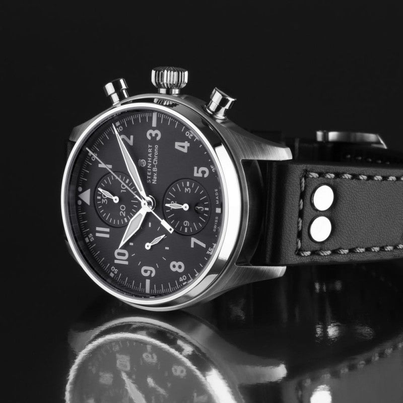 NAV.B-CHRONO 42 CLASSIC A-TYPE BLACK