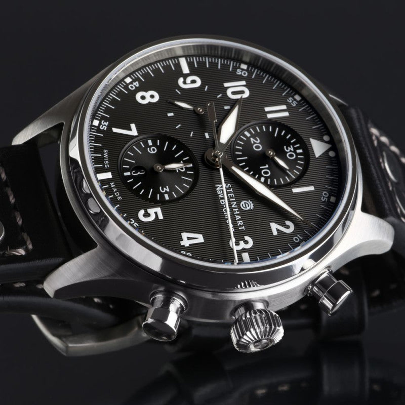 NAV.B-CHRONO 42 CLASSIC A-TYPE BLACK