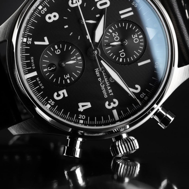 NAV.B-CHRONO 42 CLASSIC A-TYPE BLACK