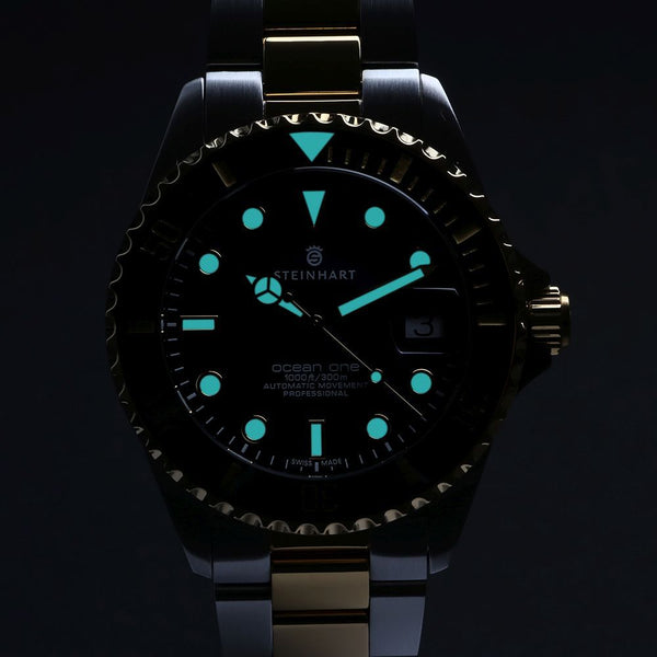 Ocean 39 two-tone Diver Watch