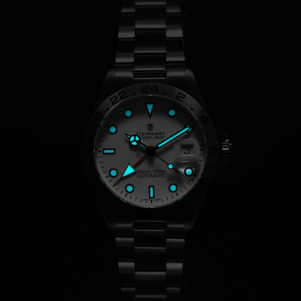 Ocean 39 vintage GMT WHITE