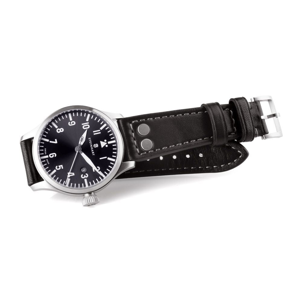 Nav B-Uhr 44 date gray