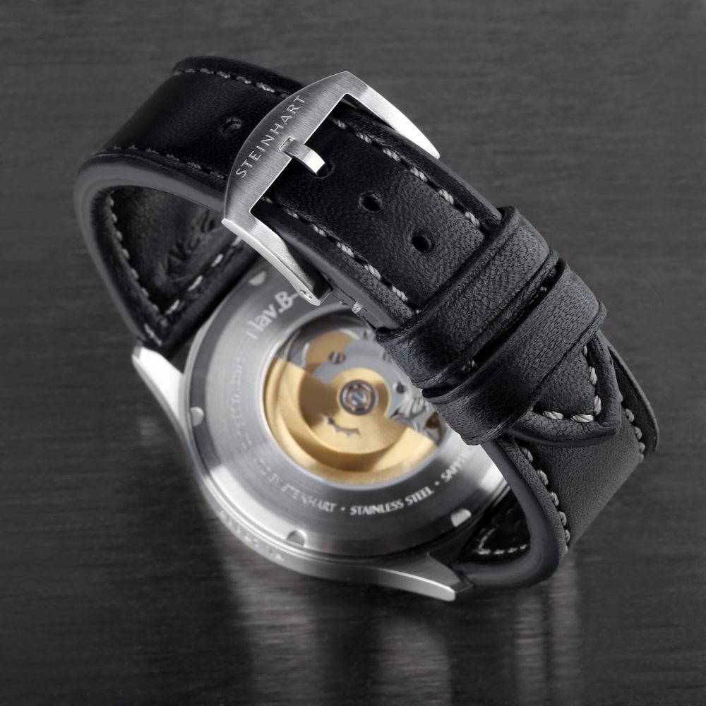 Nav B-Uhr 44 date gray