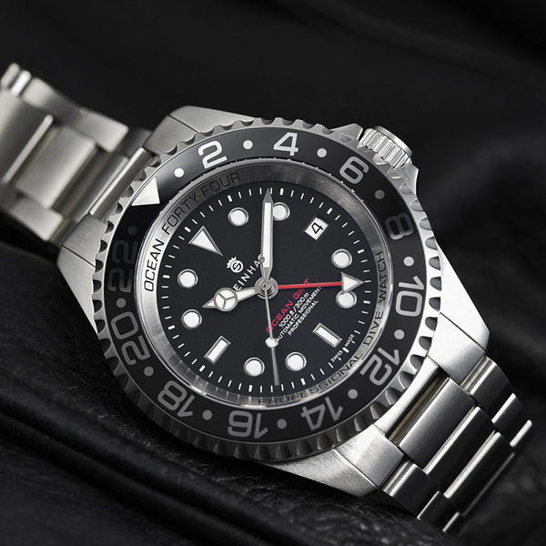 OCEAN Forty-Four GMT BLACK Keramik