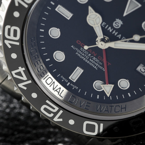 OCEAN Forty-Four GMT BLACK Keramik