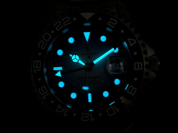 OCEAN 1 GMT PREMIUM BLUE CERAMIC - LIMITED exclusively only here available