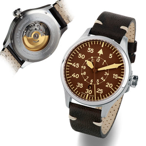 Nav B-Uhr 42 Brown B-Type special "OLKO edition" only here available !!!