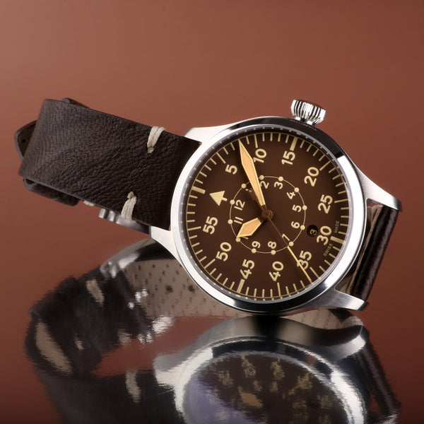 Nav B-Uhr 42 Brown B-Type special "OLKO edition" only here available !!!