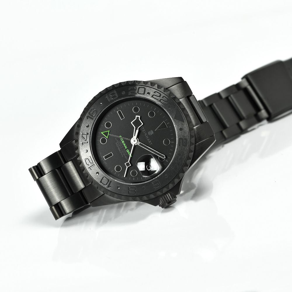 OCEAN One GMT Phantom green