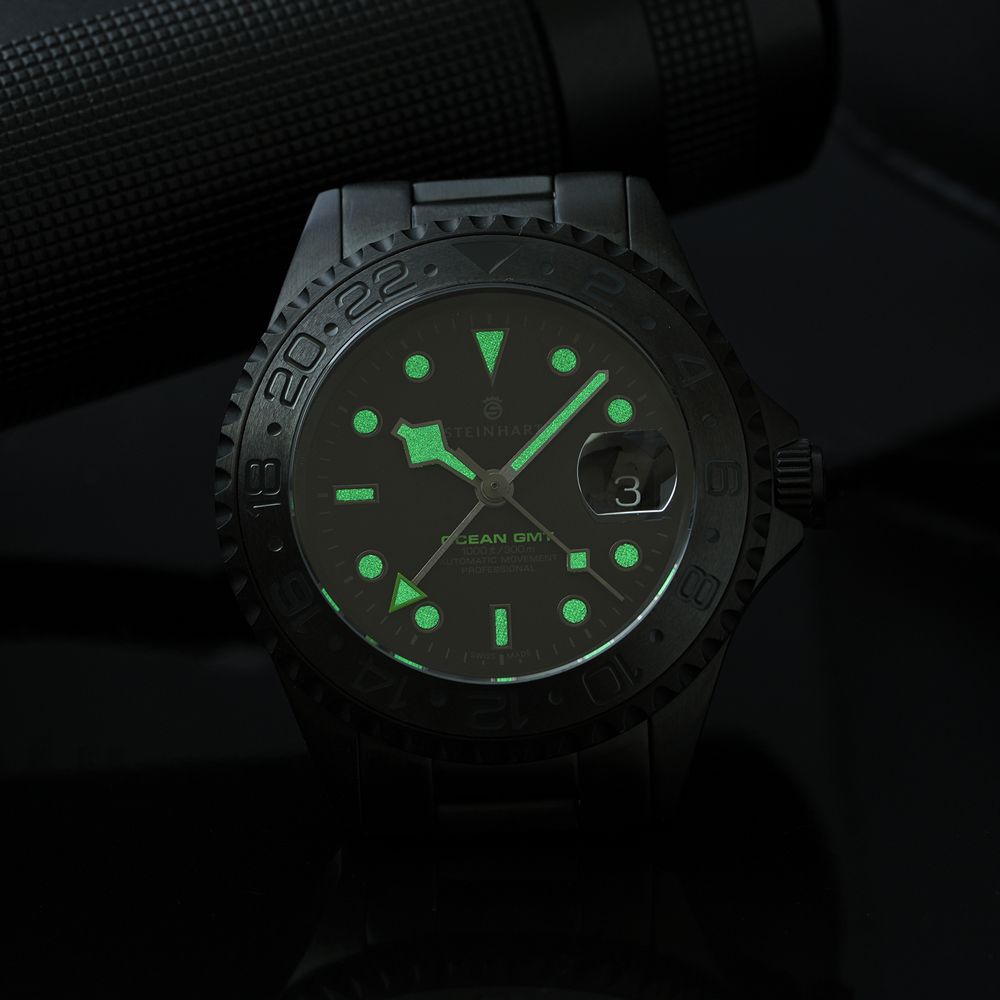 OCEAN One GMT Phantom green