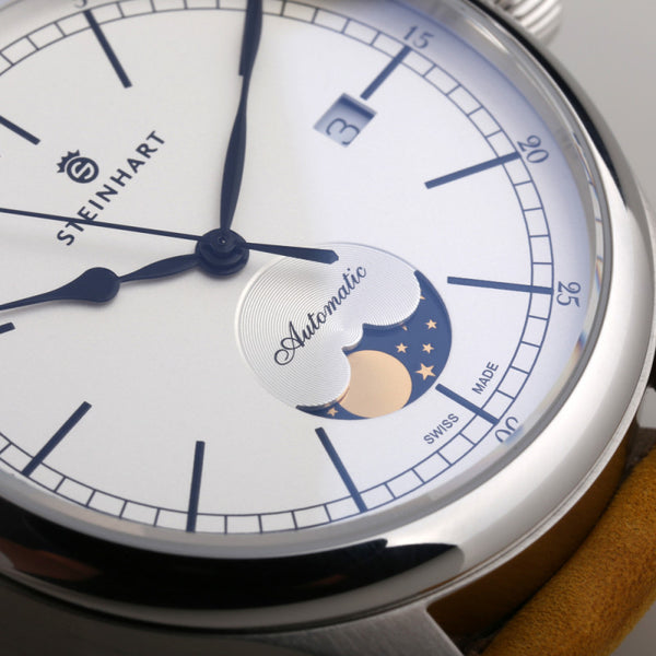 MARINE Moon Phase silver