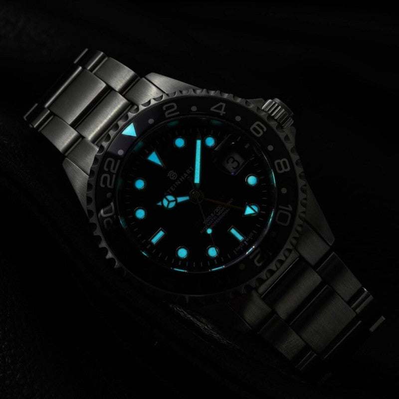 OCEAN ONE GMT 42 BLACK Ceramic