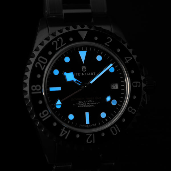 Ocean 3 GMT Black ceramic
