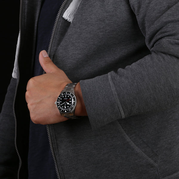 Ocean 3 GMT Black ceramic