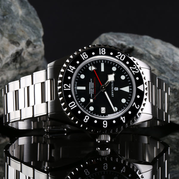 Ocean 3 GMT Black ceramic