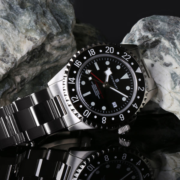 Ocean 3 GMT Black ceramic