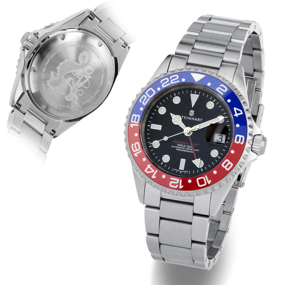 GMT-OCEAN 1 BLUE RED Ceramic