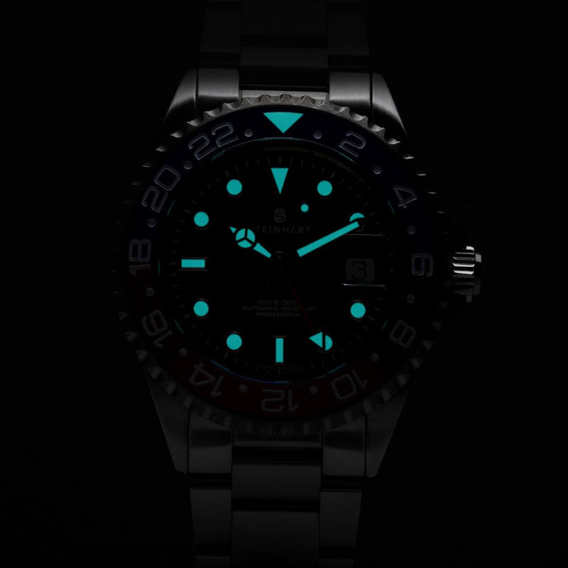 GMT-OCEAN 1 BLUE RED Ceramic