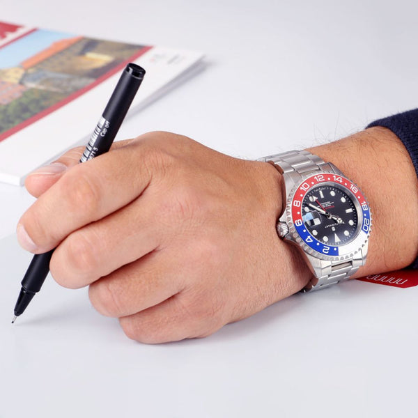 GMT-OCEAN 1 BLUE RED Ceramic