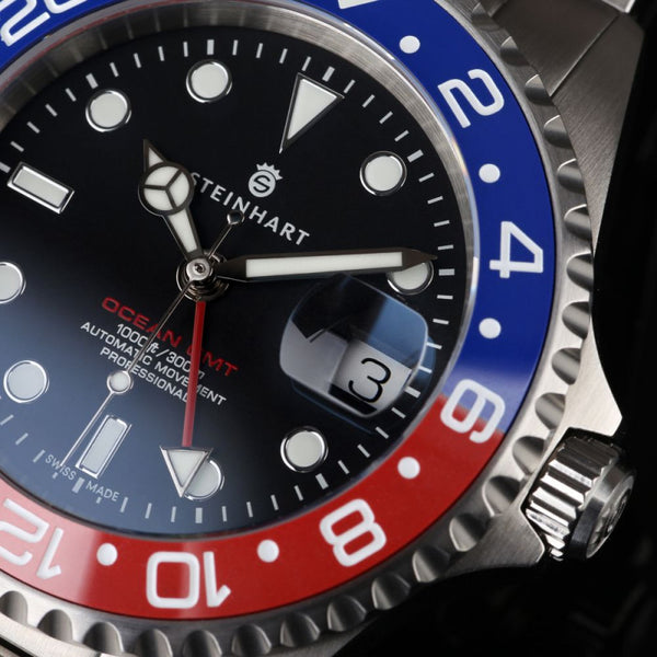 GMT-OCEAN 1 BLUE RED Ceramic