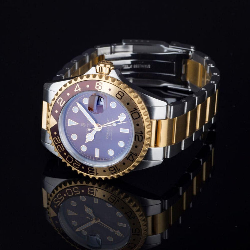 Ocean One 42 GMT two- tone CHOCOLATE