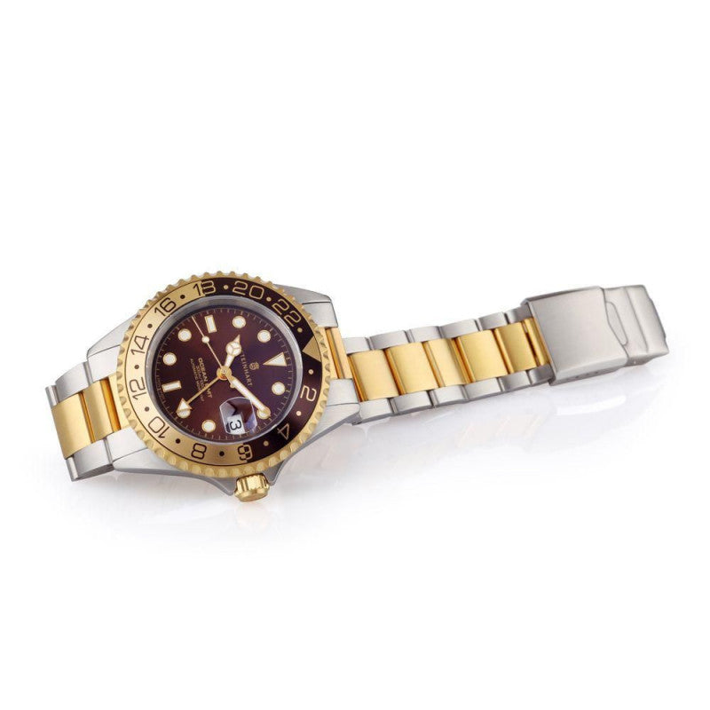 Ocean One 42 GMT two- tone CHOCOLATE