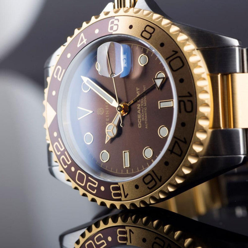 Ocean One 42 GMT two- tone CHOCOLATE
