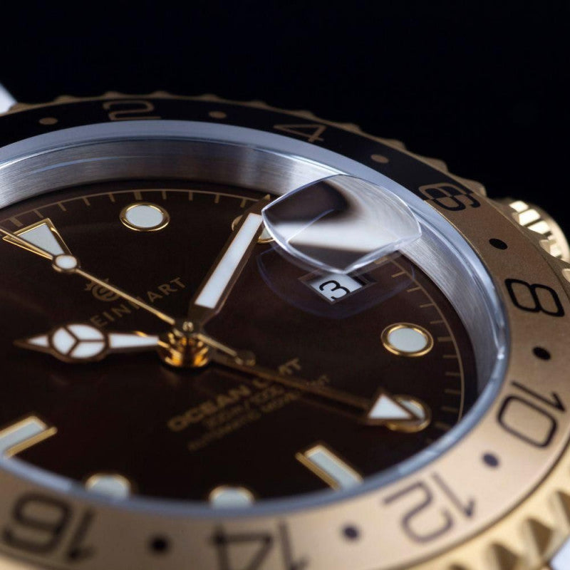 Ocean One 42 GMT two- tone CHOCOLATE