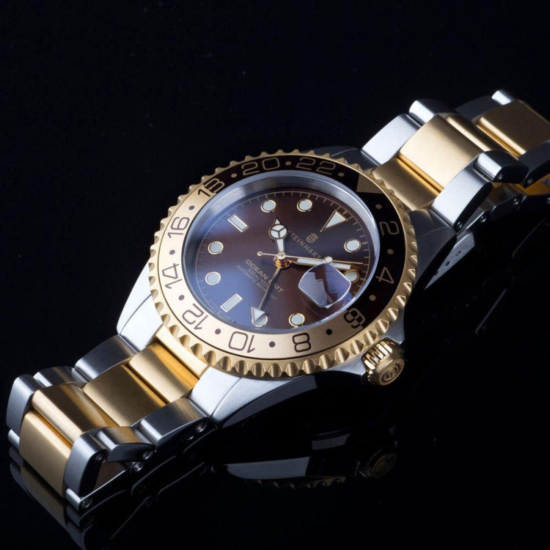 Ocean One 42 GMT two- tone CHOCOLATE