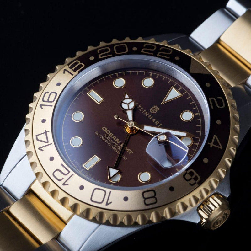 Ocean One 42 GMT two- tone CHOCOLATE
