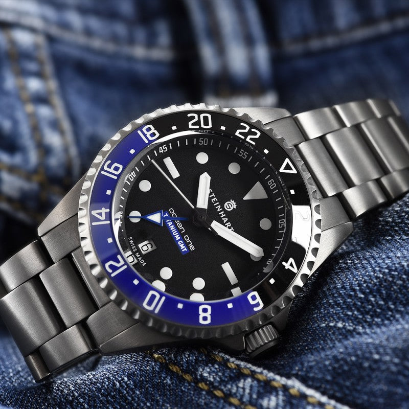 Ocean One GMT Titan premium Ceramic