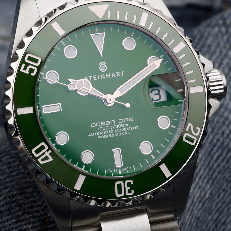OCEAN One 39 Double-GREEN Ceramic premium