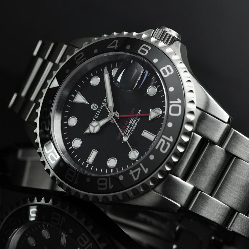 OCEAN ONE GMT 42 BLACK Ceramic