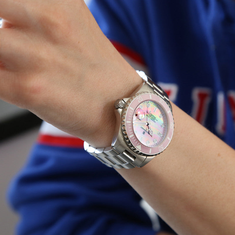 Ocean 39 PINK Ceramic Diver Watch