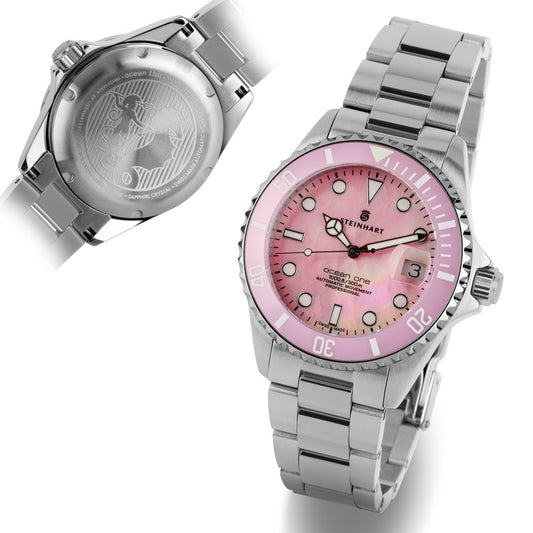 Ocean 39 PINK Ceramic Diver Watch