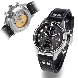 NAV.B-CHRONO 42 CLASSIC A-TYPE BLACK