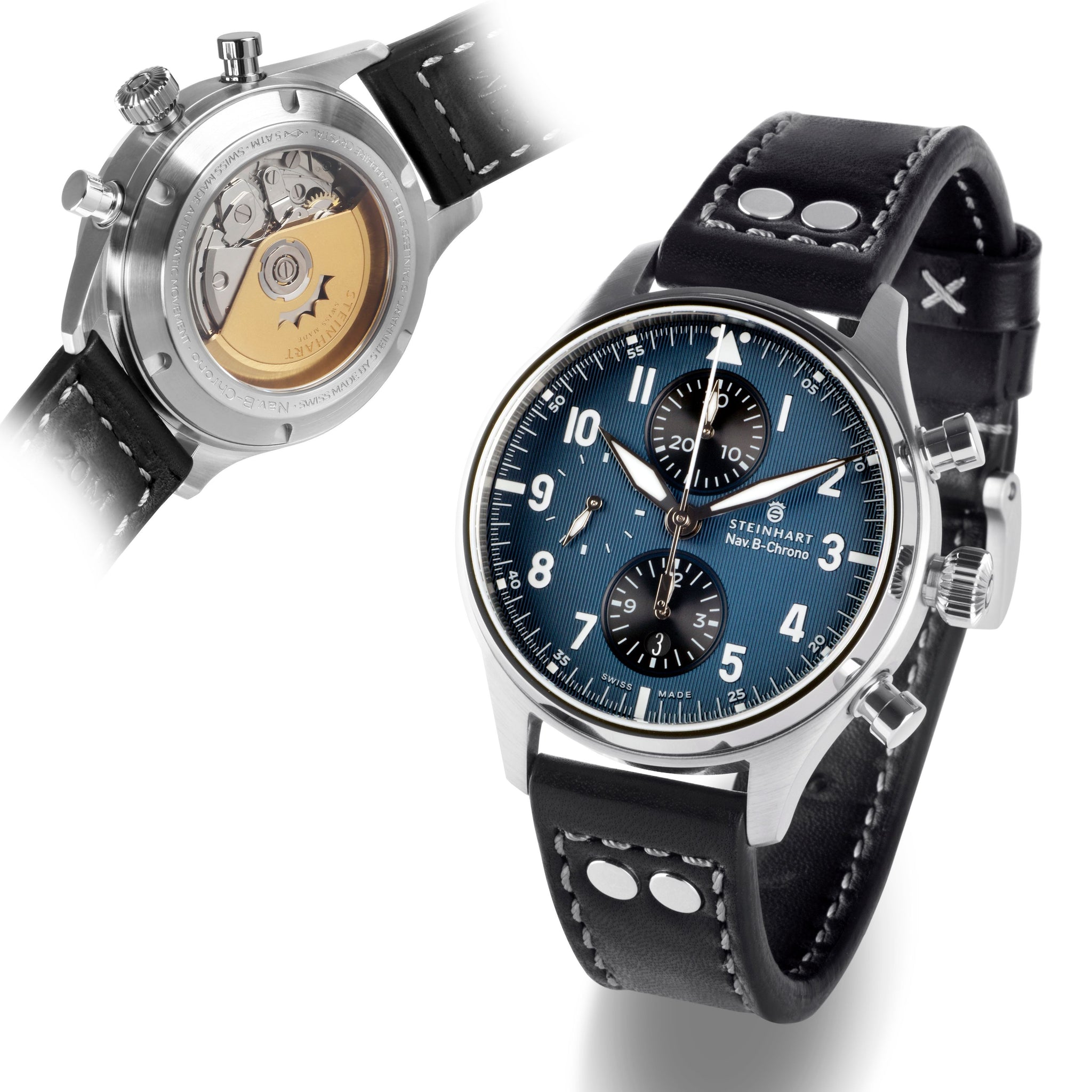 NAV.B-CHRONO 42 CLASSIC A-TYPE BLUE