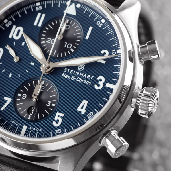 NAV.B-CHRONO 42 CLASSIC A-TYPE BLUE